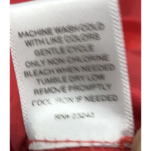 New York & Company Shirt Large Pink Grommet Boat Neck Neckline NWT - Picture 6 of 13